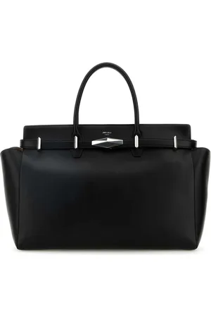 Jimmy Choo Taske, Dame, Sort, ONE SIZE, Uld, Diamond Belted Shopping Bag