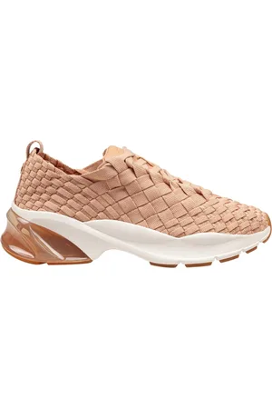 Tory Burch Sko, Dame, Lyserød, 40 EU, Læder, Vævede Fabric Trainer Sneakers