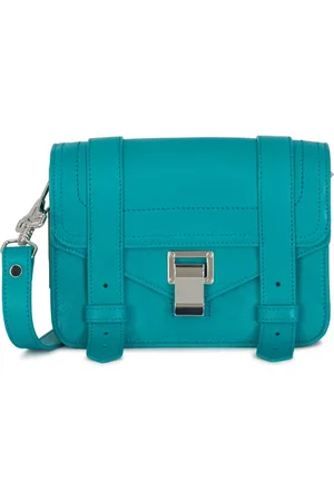 Proenza Schouler Taske, Dame, Blå, ONE SIZE, Bomuld, PS1 Mini Crossbody Taske