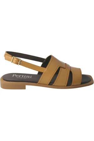 Pertini Sko, Dame, , 36 EU, Læder, Flade sandaler