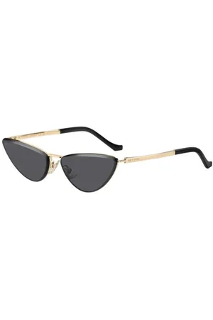 Etro Tilbehør, Dame, Gul, 64 MM, Uld, Stilfulde solbriller med sorte linser