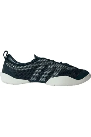 Y-3 Sko, Herre, Sort, 46 EU, Uld, Mesh Sneakers med Signatur Motiver