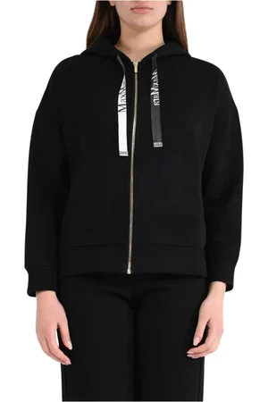 Max Mara Sweathshirts & Hoodies, Dame, Sort, S, Bomuld, Hættetrøje model jour