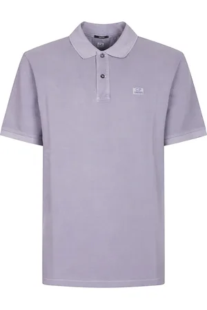 C.P. Company Top, Herre, Lilla, XL, Kortærmet poloshirt