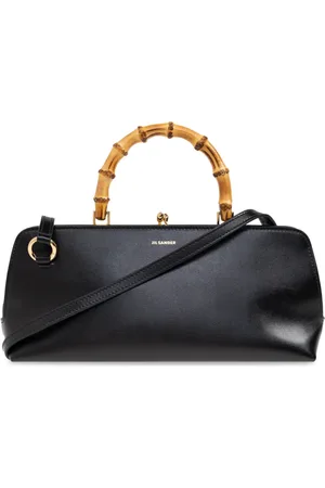 Jil Sander Taske, Dame, Sort, ONE SIZE, Uld, Goji Bambo Lille Håndtaske