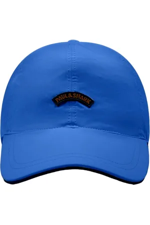 Paul & Shark Tilbehør, Herre, Blå, ONE SIZE, Baseball Cap med Emblem i Monaco