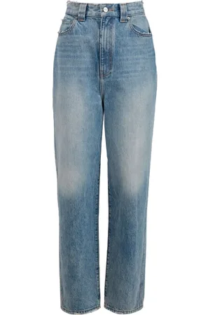 Khaite Jeans, Dame, Blå, W30, Bomuld, Distressed Bryce Martin Jeans