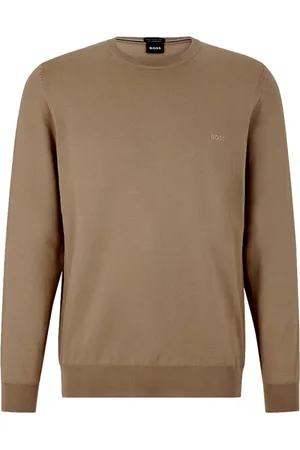 HUGO BOSS Strik, Herre, , 3XL, Uld, Regular Fit Uld Sweater