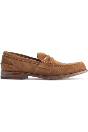 Premiata Sko, Herre, Brun, 44 EU, Læder, Tobacco Yankee Loafers