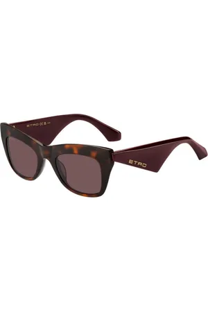 Etro Tilbehør, Dame, Brun, 51 MM, Uld, Stilfulde solbriller 086/U1