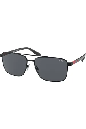 Ralph Lauren Tilbehør, Herre, Sort, 59 MM, Sort/Smoke Solbriller PH 3137