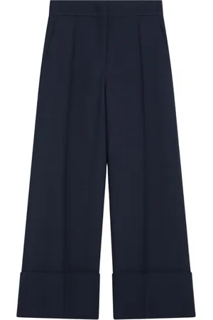 VALENTINO GARAVANI Bukser, Dame, Blå, S, Wide Leg Bukser