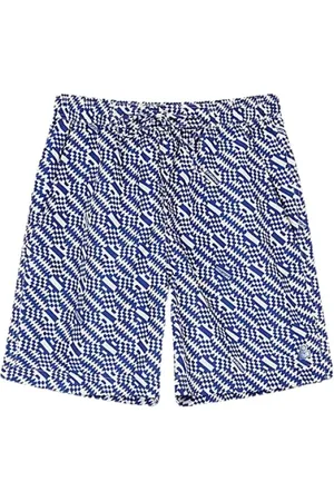 Isabel Marant Badetøj, Herre, Blå, XL, Uld, Hydra Badeshorts