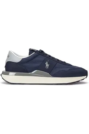 Ralph Lauren Sko, Herre, Blå, 42 EU, Uld, Stilfulde Sneakers til Mænd og Kvinder