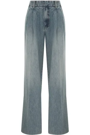ZIMMERMANN Jeans, Dame, Blå, S, Denim, Illustration Denim Pant