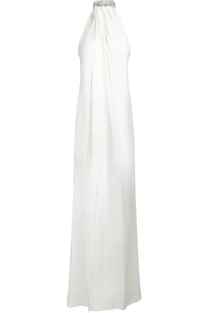 Stella McCartney Kjole, Dame, Hvid, XS, Uld, Hvid Kjole Elegant Design Anledning