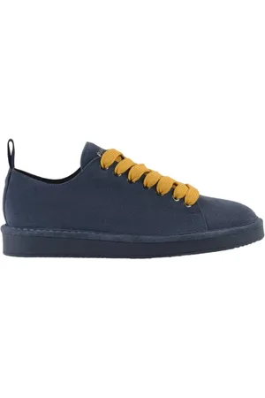 Panchic Sko, Herre, Blå, 40 EU, Suede, Blå Suede Snøresko