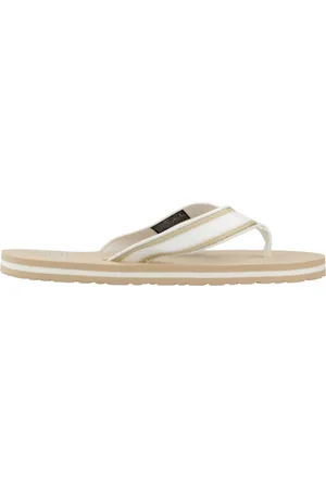 Tommy Hilfiger Sko, Dame, Hvid, 38 EU, Strand Sandaler