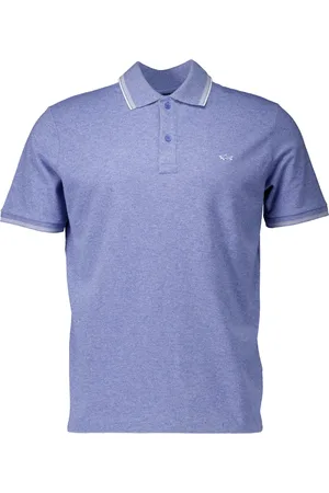 Paul & Shark Top, Herre, Blå, L, Bomuld, Blå Polo Shirt