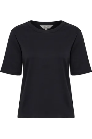 Part Two Top, Dame, Sort, XS, Bomuld, Klassisk Sort Bomulds T-shirt