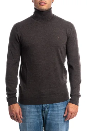 Ralph Lauren Strik, Herre, Brun, L, Uld, Strikket Rullekrave