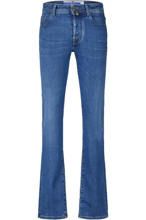 Jacob Cohen Jeans, Herre, Blå, W30, Bomuld, Boot-Cut Jeans