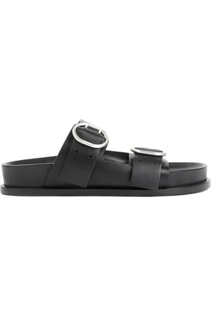 Jil Sander Sko, Herre, Sort, 41 EU, Læder, Lædersandaler