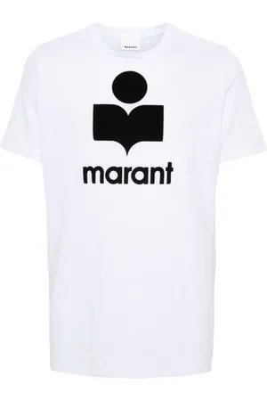Isabel Marant Top, Herre, Hvid, S, Linen T-shirt
