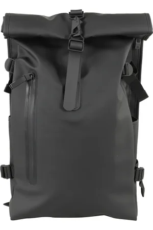 Rains Taske, Herre, Sort, ONE SIZE, Uld, Stor Rolltop Rygsæk