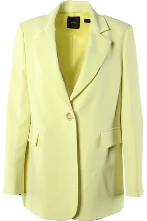 Pinko Jakke, Dame, Gul, S, Polyester, Gul Blazer