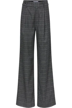 Proenza Schouler Bukser, Dame, Grå, XS, Wide Bukser