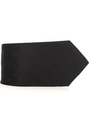 Kiton Tilbehør, Herre, Sort, ONE SIZE, Luksuriøst silkeslips