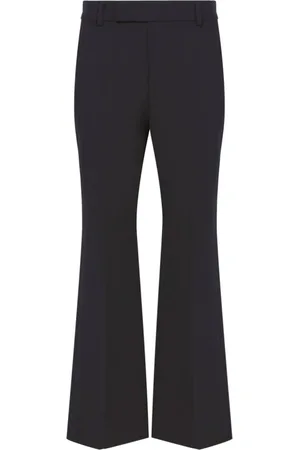 Proenza Schouler Bukser, Dame, Sort, 2XS, Marlene Pant i Tropical Wool