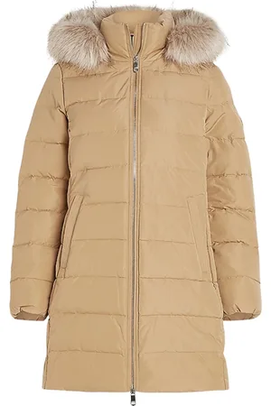Tommy Hilfiger Frakke, Dame, , XS, Uld, Heritage Down Tyra Frakke med Pels