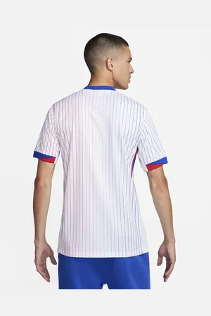 Nike Top, Herre, Hvid, M, Polyester, Frankrig Udebanetrøje 2024/2026