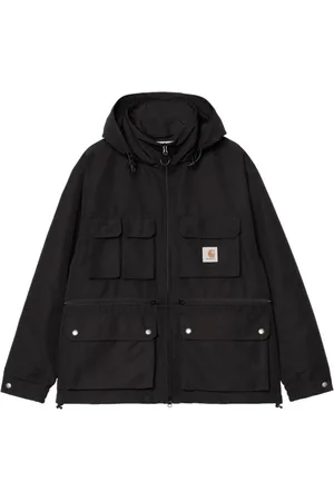 Carhartt Jakke, Herre, Sort, L, Polyester, Udendørs-inspireret Polyesterjakke med Funktionelle Detaljer