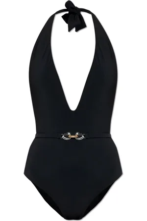 Tory Burch Badetøj, Dame, Sort, L, Uld, Badedragt i ét stykke