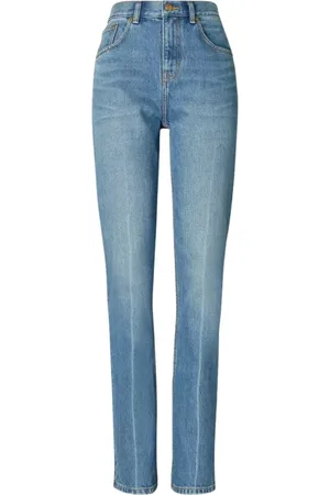 Tory Burch Jeans, Dame, Blå, W28, Bomuld, Klassiske blå jeans med lige ben