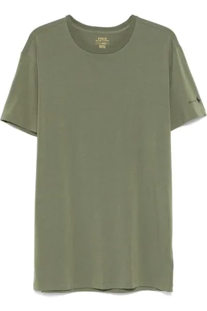 Ralph Lauren Top, Herre, Grøn, M, Bomuld, Crew Neck T-shirts Pakke med 3