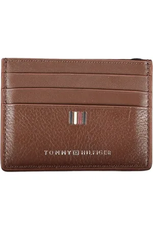 Tommy Hilfiger Tilbehør, Herre, Brun, ONE SIZE, Læder, Brun Læderpung