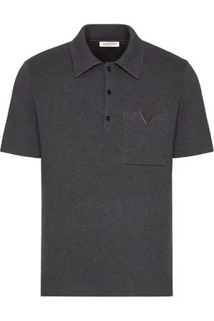 VALENTINO GARAVANI Top, Herre, Blå, XL, Polo Shirt