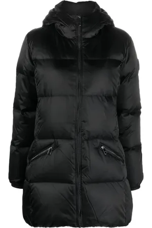 Tommy Hilfiger Jakke, Dame, Sort, S, Uld, Two Tone Statement Puffer