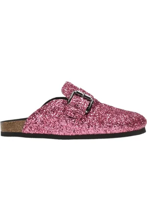 Serafini Sko, Dame, Lyserød, 37 EU, Glitter Slipper Sandaler