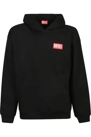 Diesel Sweathshirts & Hoodies, Herre, Sort, L, Uld, Stilfulde Sweaters og Strikvarer