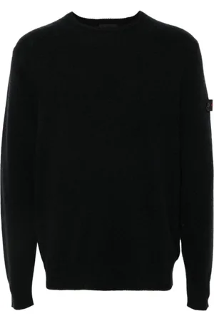 Peuterey Strik, Herre, Blå, S, Uld, Gediz Sweater