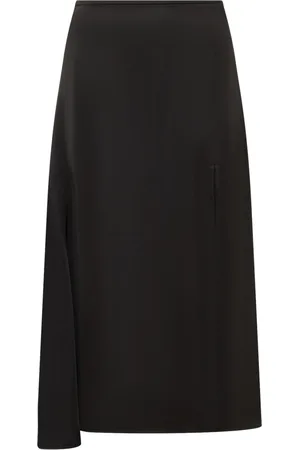 Jil Sander Nederdel, Dame, Sort, S, Uld, Nederdel 62
