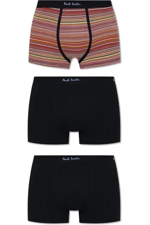Paul Smith Undertøj, Herre, Flerfarvet, XL, Bomuld, Branded Boxers 3-pak