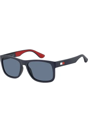 Tommy Hilfiger Tilbehør, Herre, Blå, 56 MM, Uld, Solbriller