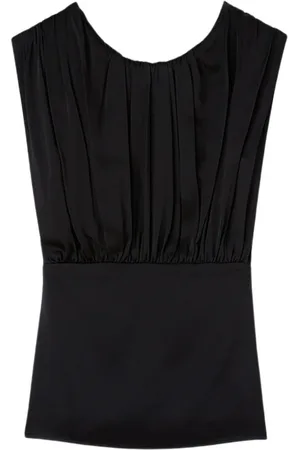 Jil Sander Top, Dame, Sort, S, Sleeveless Top