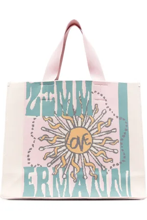 ZIMMERMANN Taske, Dame, Flerfarvet, ONE SIZE, Stor Jacquard Tote